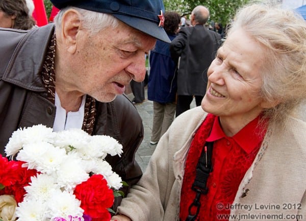 Victory day in moscow