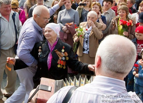 Victory day in moscow