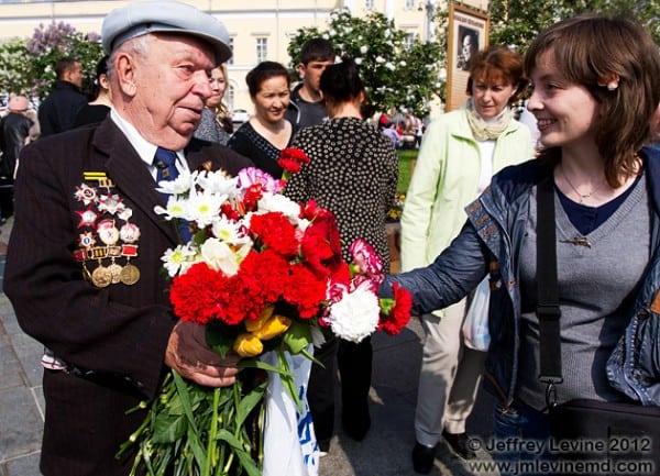 Victory day in moscow