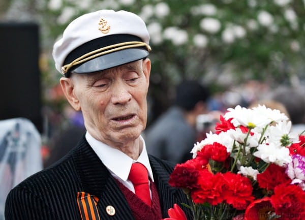 Victory day in moscow