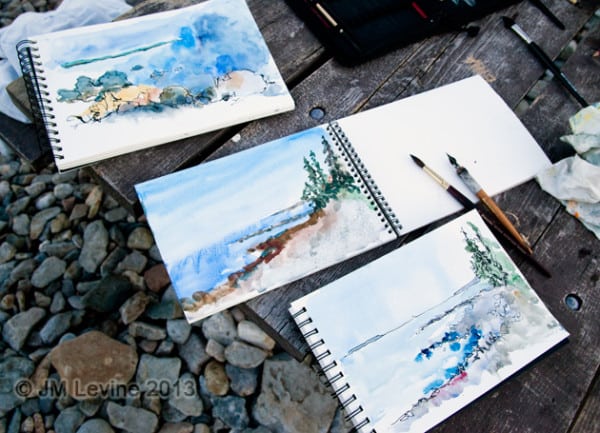 Maine, watercolor, acadia, acadia national park, southwest harbor, Jeffrey-M-Levine-MD; Jeff-Levine, Dr-Jeffrey-Levine, Jlevinemd, levineartstudio, urbansketchers