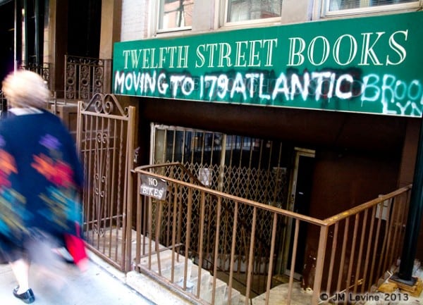 twelfth street books, signs of old new york, changing manhattan