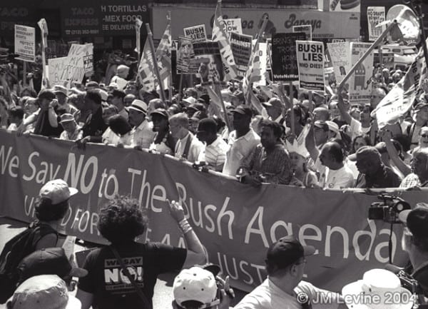 republican convention 2004, arrests, police, nypd, demonstration