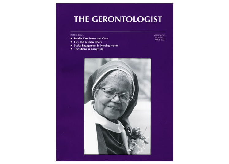 Aging & Spirituality on the Covers of The Gerontologist