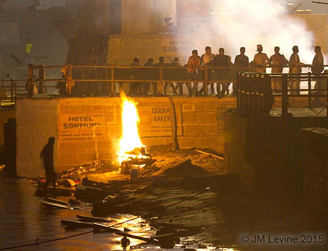 Celebrating Old Age at the Burning Ghats in Benares