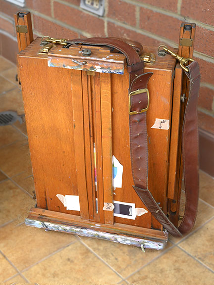 ANTIQUE FRENCH ART EASEL - REVIVAL HOME