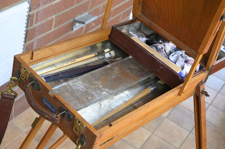 Easels: Studio, Wooden, Plein Air