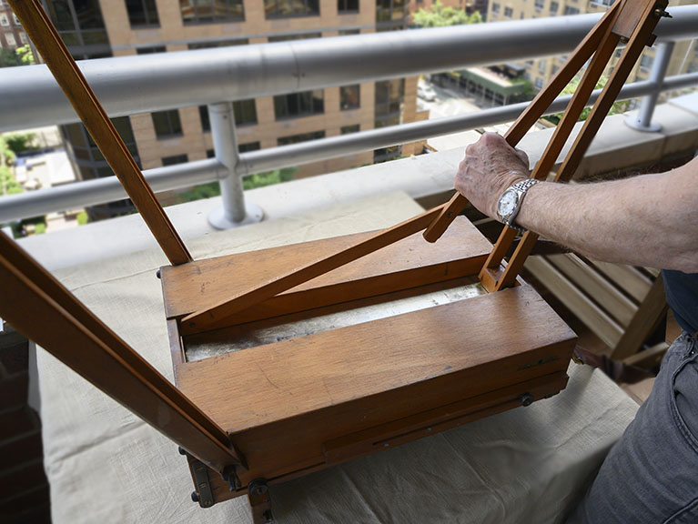 Rehabilitating a Vintage Grumbacher #286 French Easel