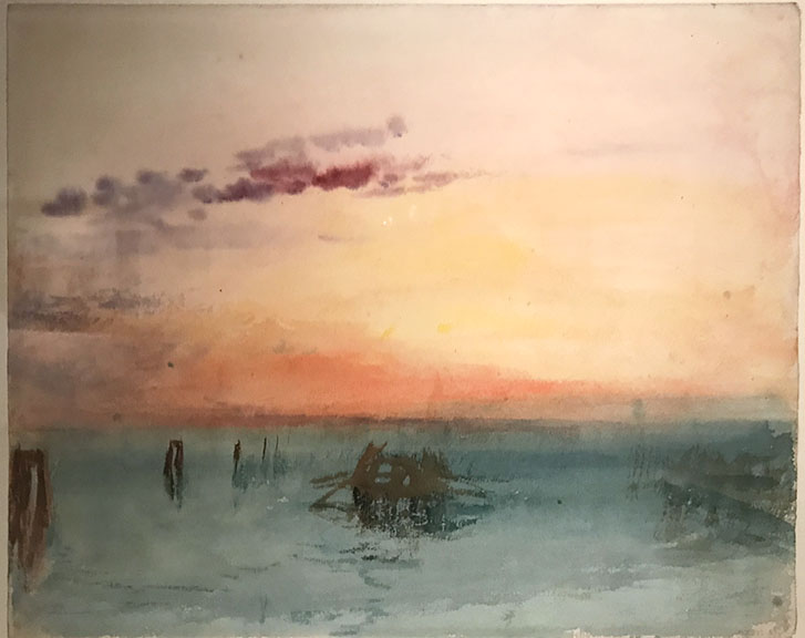 Turner Watercolors at the Mystic Seaport Museum