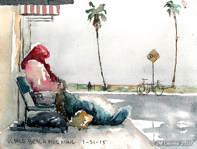 Venice Beach and Santa Monica Sketchbooks