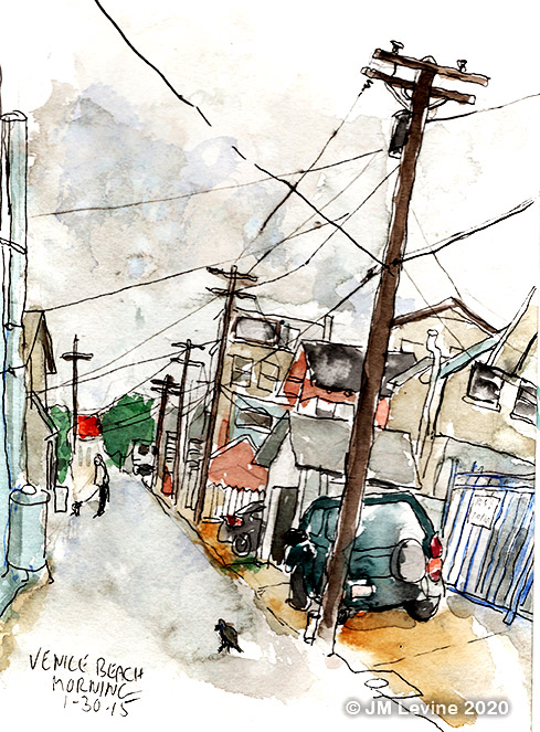 Venice Beach and Santa Monica Sketchbooks