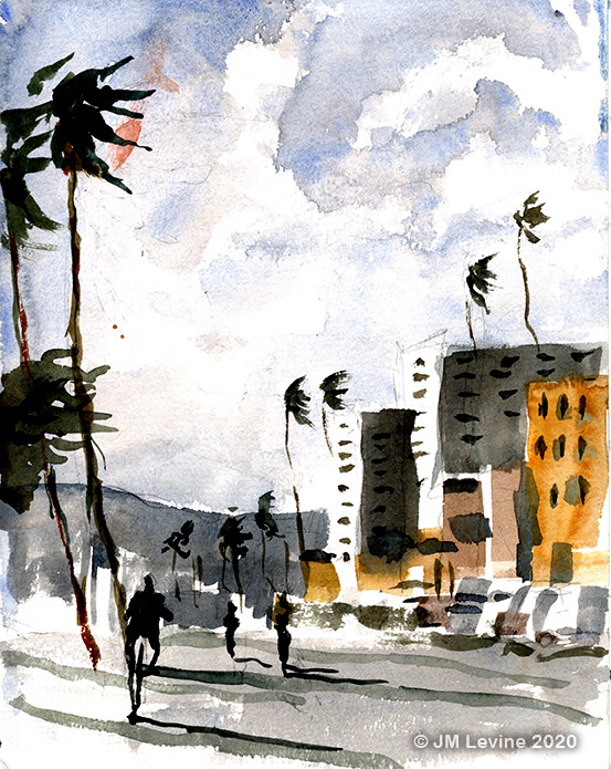 Venice Beach and Santa Monica Sketchbooks