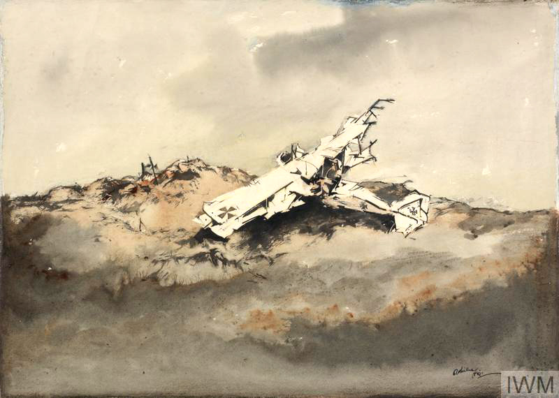 War sketch by Adrian Hill