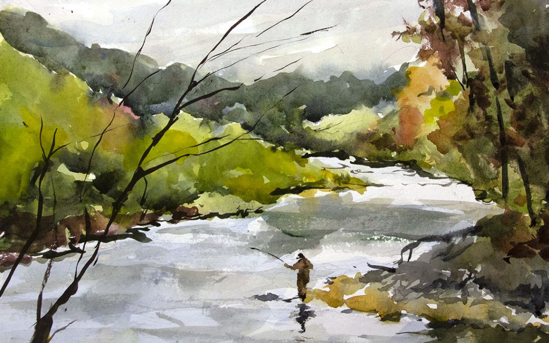 Painting in the Catskills