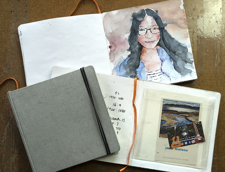 Hand Book Co. Travelogue Watercolor Journal- Grand Portrait — Two Hands  Paperie