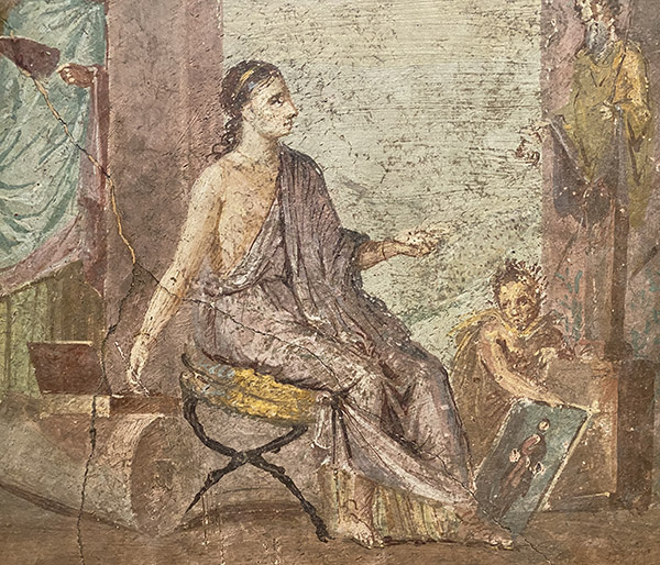 Pompeii Frescoes at the NYU Institute for Study of the Ancient W