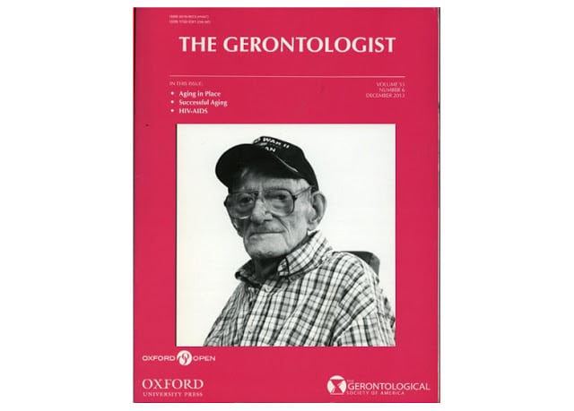 Aging Veterans on the Covers of The Gerontologist