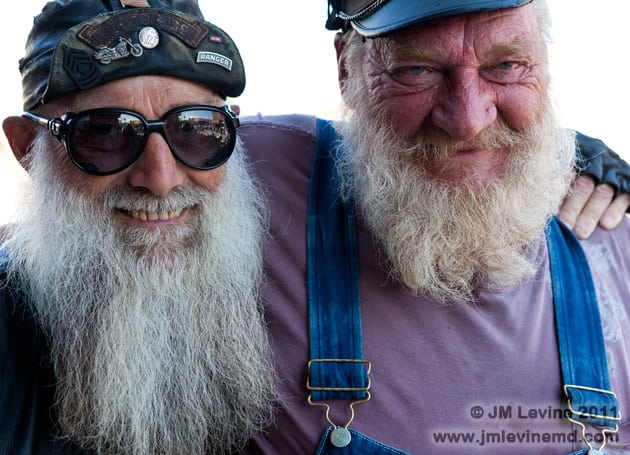 Photographing Aging Bikers at Sturgis